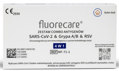 Test 5 SZTUK X Fluorecare 4w1 MF-71-1 zestaw combo antygenów 