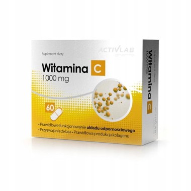 Activlab Pharma Witamina C 1000 mg, 60 kapsułek