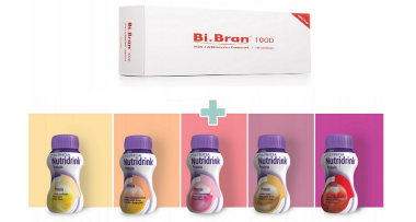 Bibran 1000 105 saszetek + Nutridrink Protein 4 x 125 ML (1)